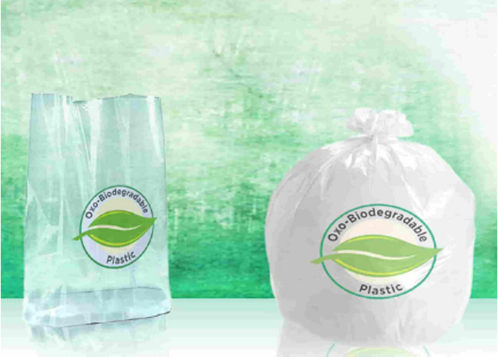 Oxo-degradable plastic bag