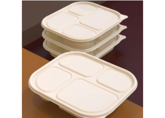 Starch blend food box